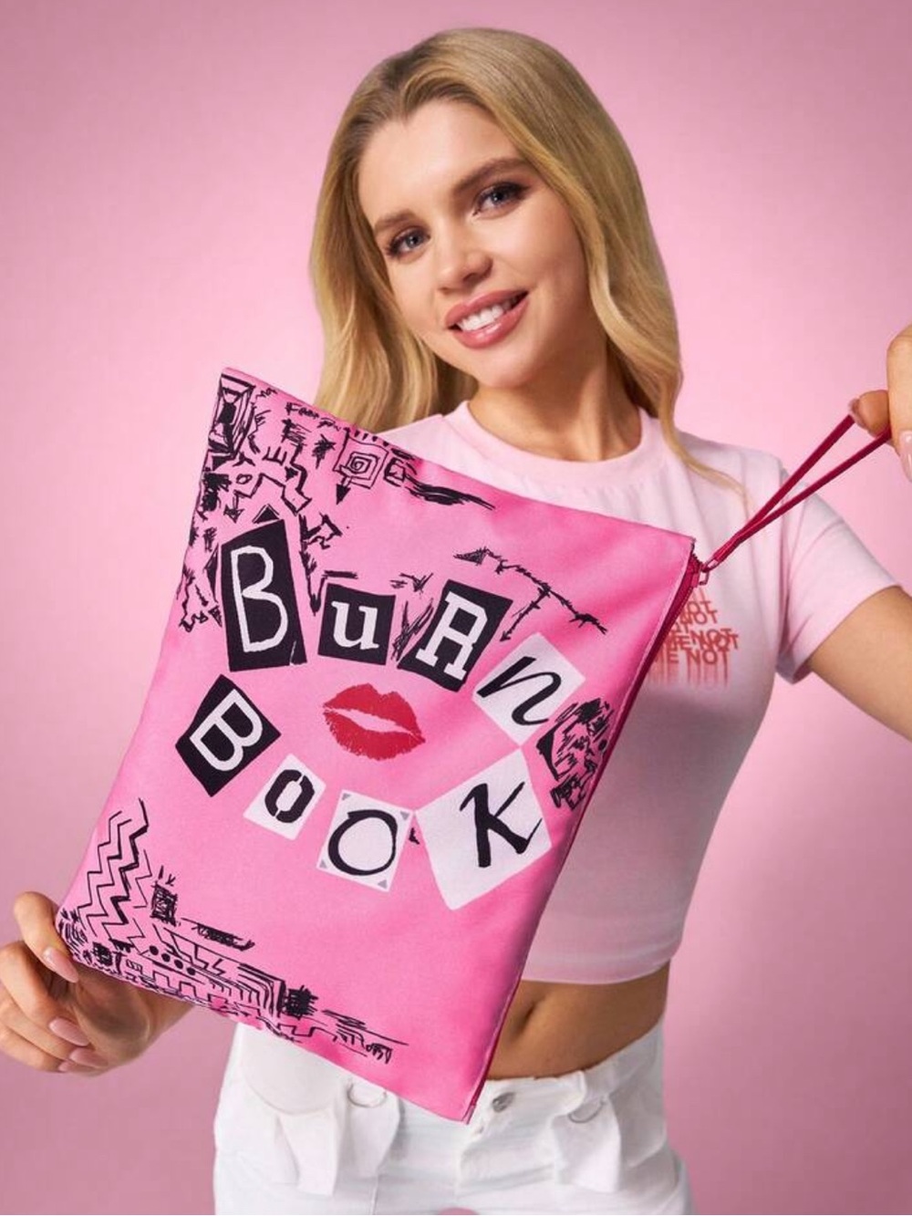New Mean Girls Burn Book large pouch